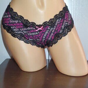 Victoria's Secret. Sexy Little Things Cheeky Panties. New with Tags Size Large.